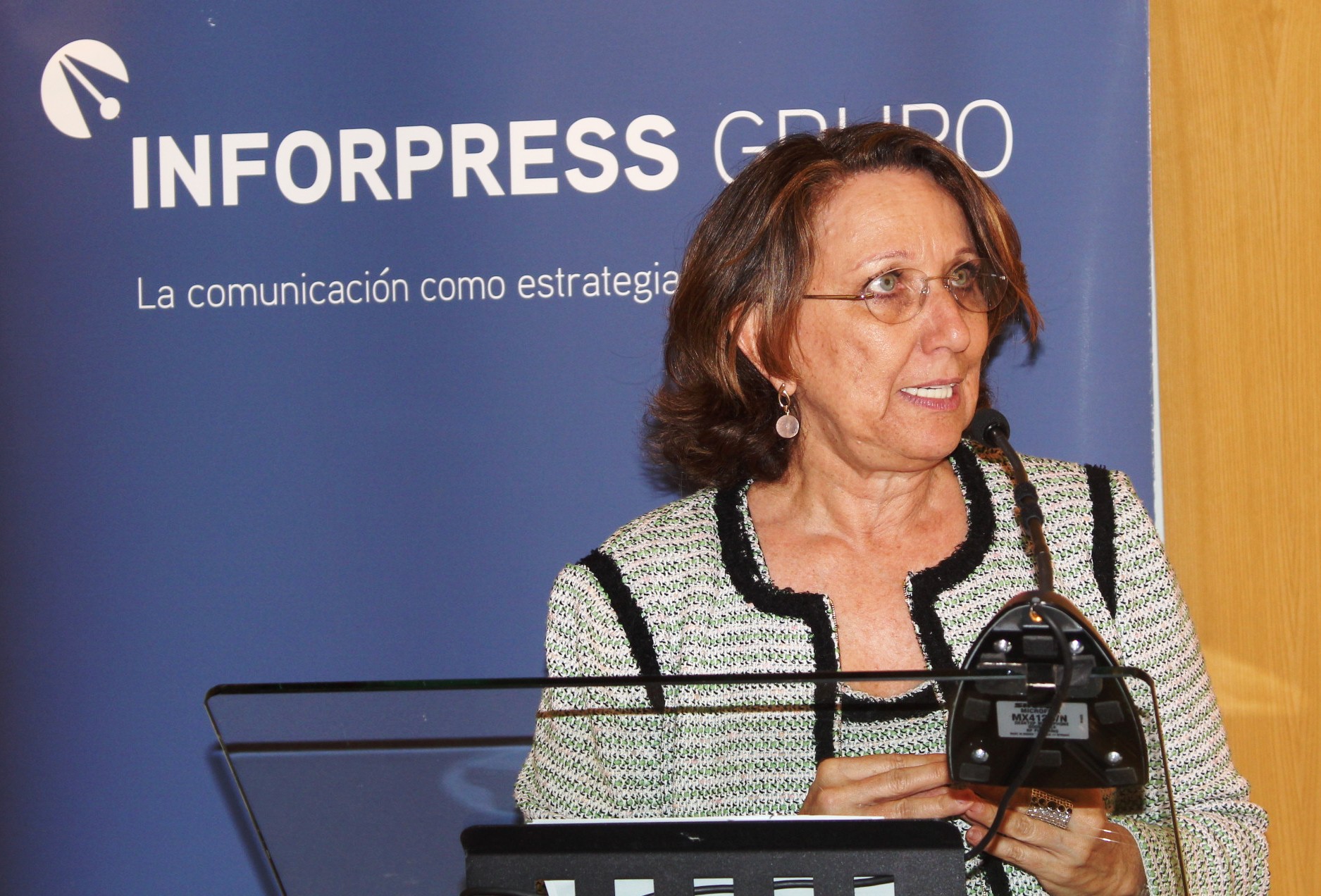Rebeca Grynspan, Secretaria General Iberoamericana, en las Tertulias de Inforpress